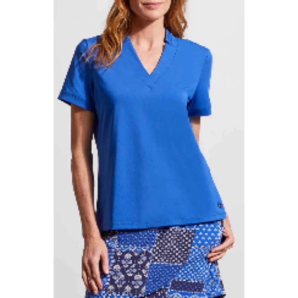 TRIBAL FAST DRYING PERFORMANCE TECH TOP IN COBALT